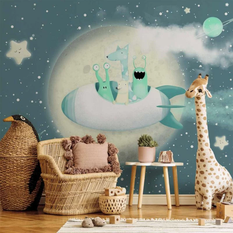 Fototapeta - Kosmiczna przygoda - drugi wariant - obrazek 1