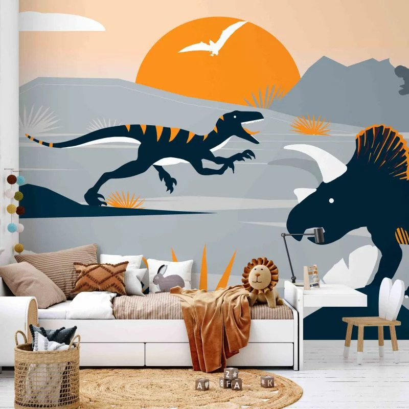 Fototapeta - Ostatnie dinozaury - trzeci wariant - obrazek 1