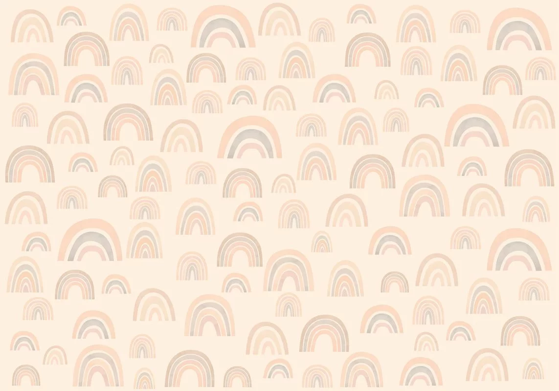 Fototapeta - Pastelowe tęcze - obrazek 1