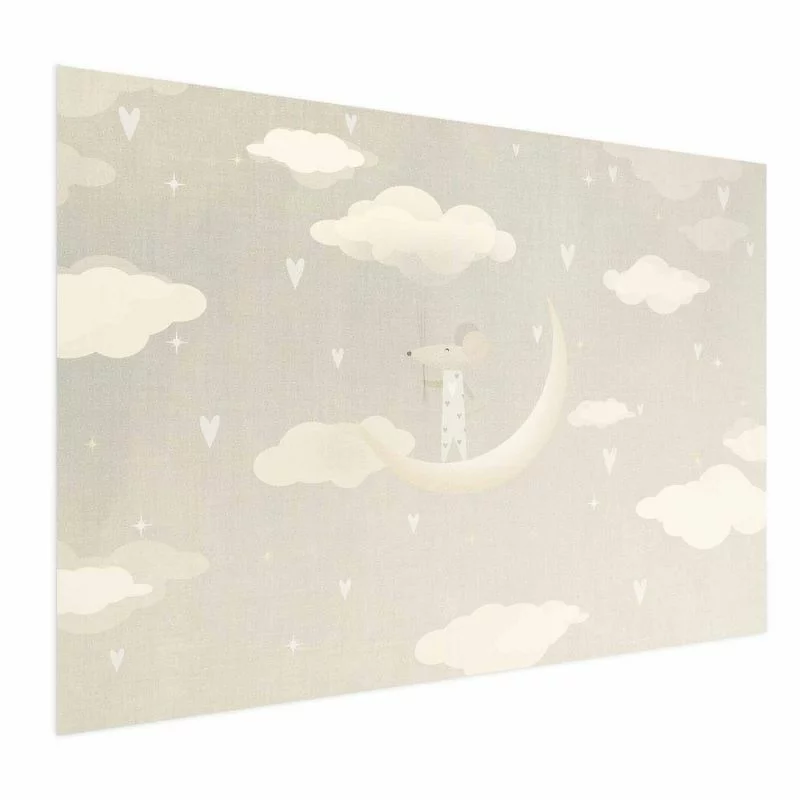 Plakat - Myszka na księżycu - obrazek 1