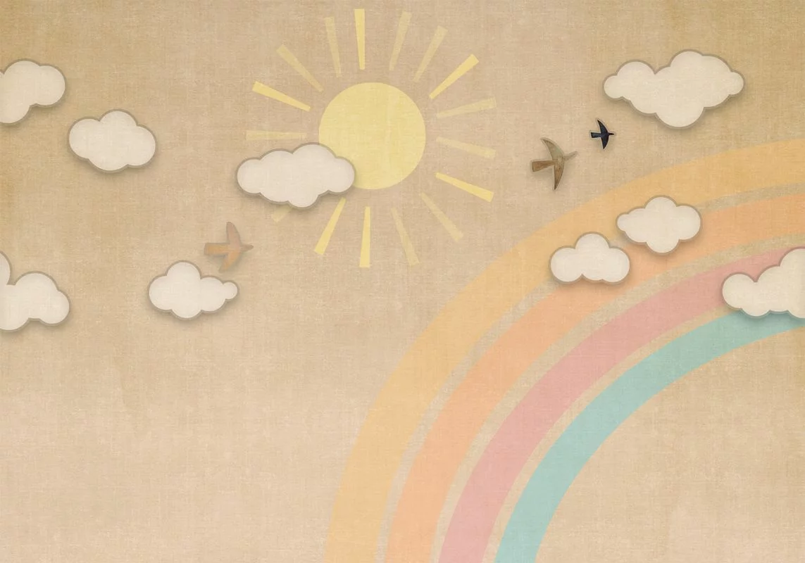 Fototapeta - Tęczowy dzień - obrazek 1