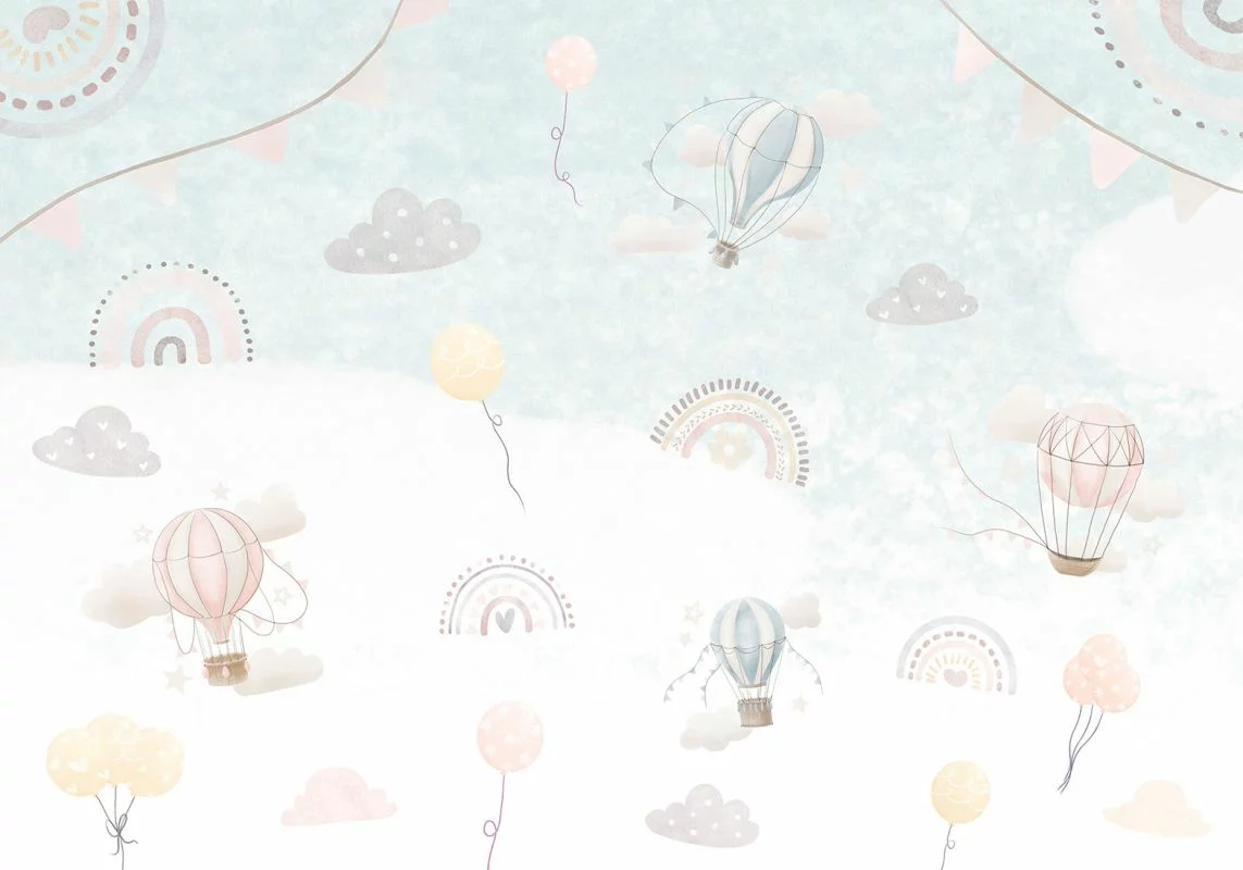 Fototapeta - Przygoda pośród chmur - obrazek 1