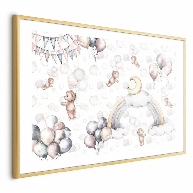 Plakat - Misie w przestworzach - obrazek 1