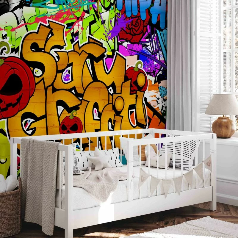 Fototapeta wodoodporna - Scary graffiti - obrazek 1