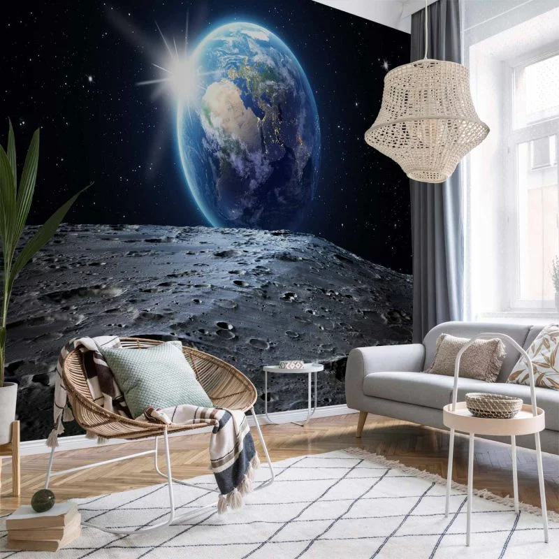 Fototapeta - Widok na Niebieską Planetę - obrazek 1