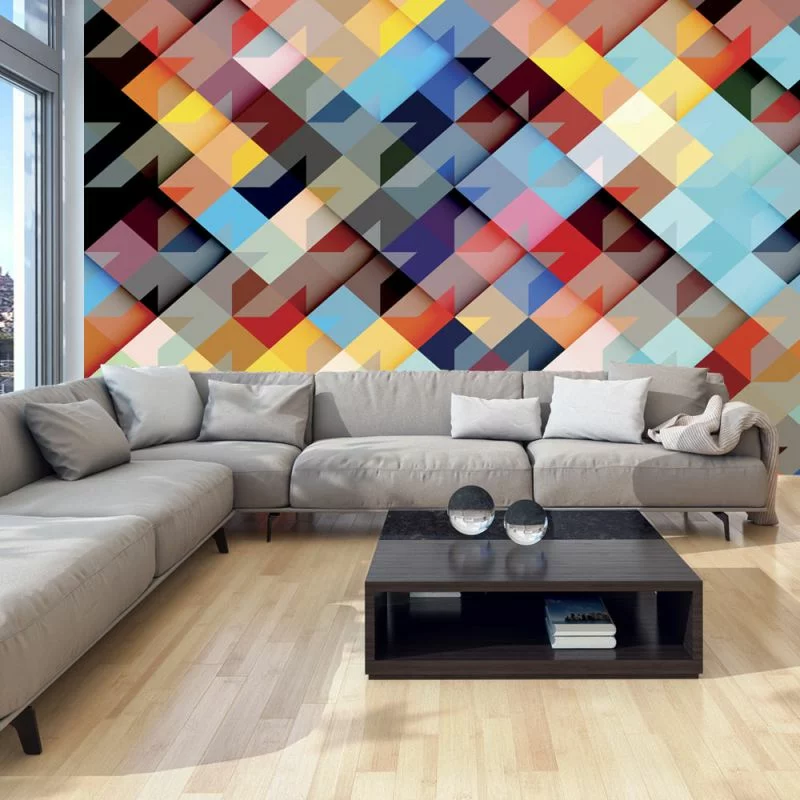 Fototapeta - Kolorowy patchwork - obrazek 1