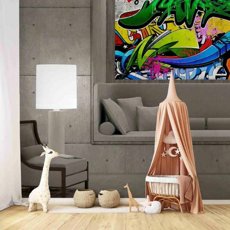 Fototapeta wodoodporna - Miejskie graffiti - obrazek 1