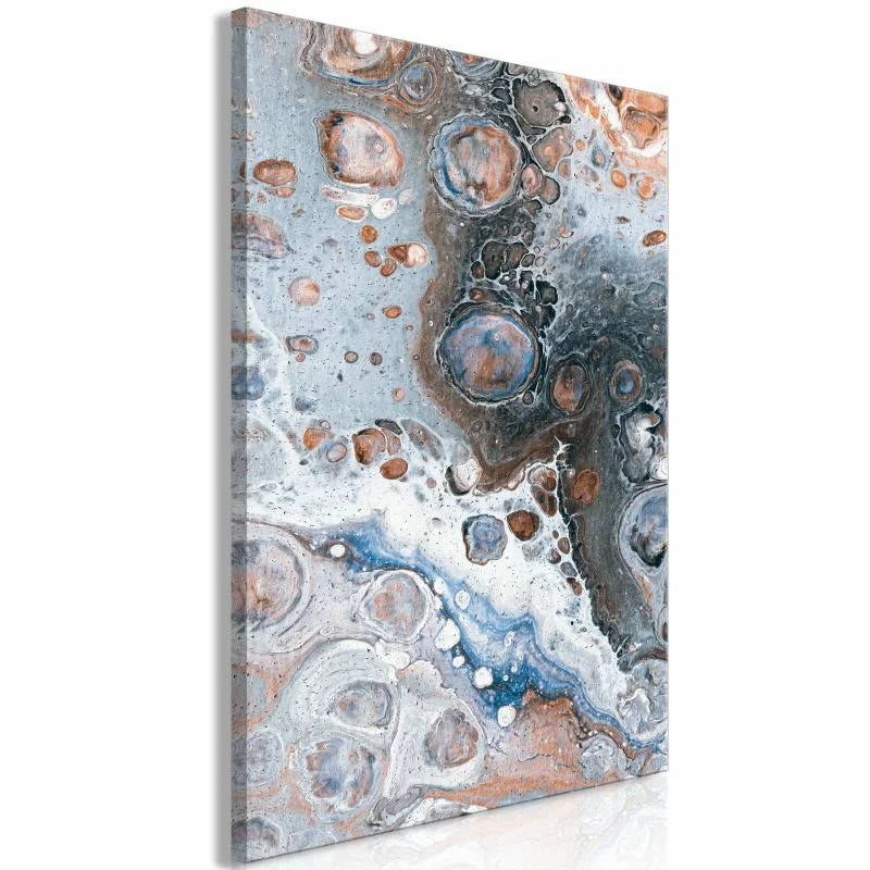 Obraz - Blue Sienna Marble (1-częściowy) pionowy - obrazek 1