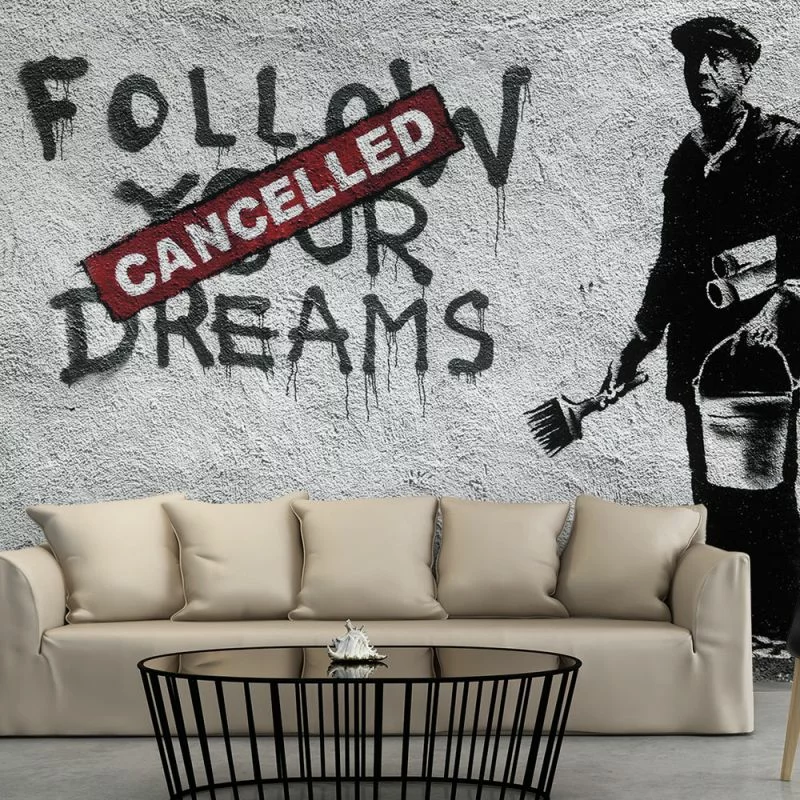 Fototapeta wodoodporna - Dreams Cancelled (Banksy) - obrazek 1