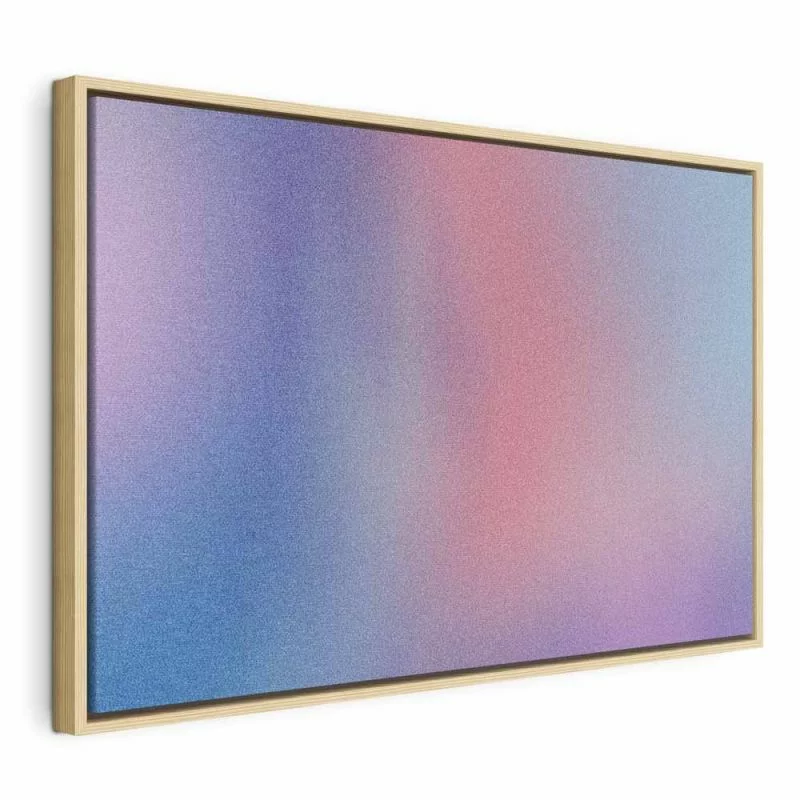Obraz - Tęczowy gradient - delikatny wielokolorowy gradient przypominający mgłę - obrazek 1