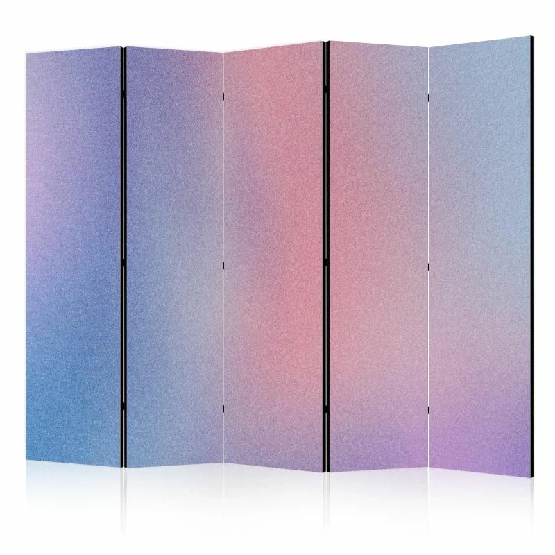 Parawan - Tęczowy gradient - delikatny wielokolorowy gradient przypominający mgłę - obrazek 1