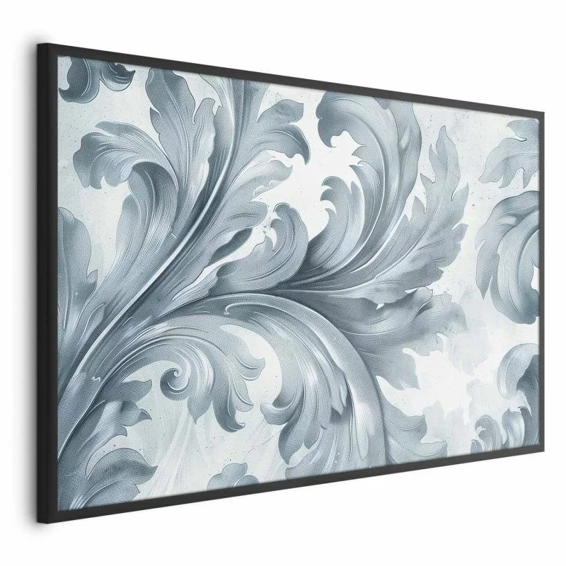 Plakat - Kamienny ornament w stylu barokowym - obrazek 1