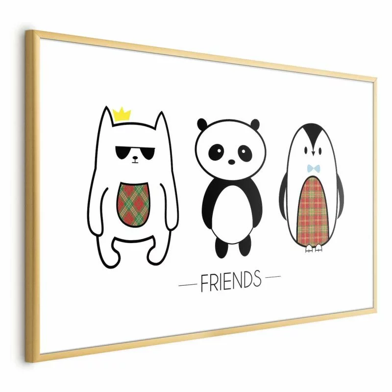 Plakat - Przyjaciele - obrazek 1