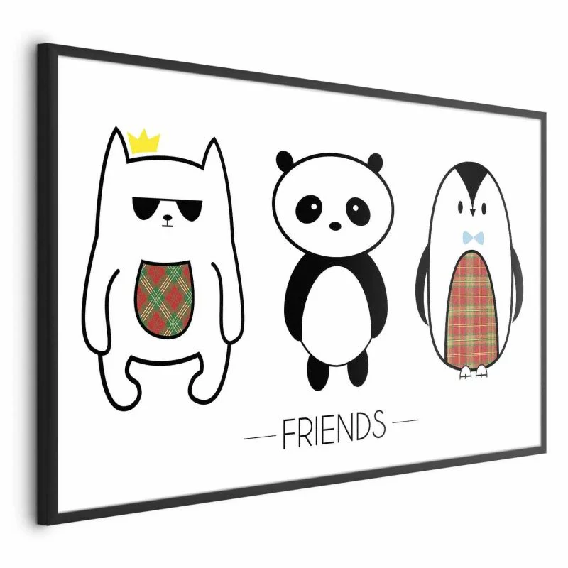 Plakat - Przyjaciele - obrazek 1