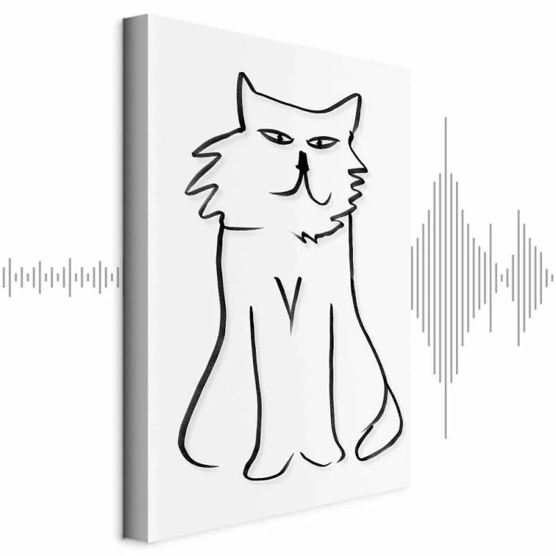 Obraz - Patrzę na Ciebie! (1-częściowy) pionowy - obrazek 1