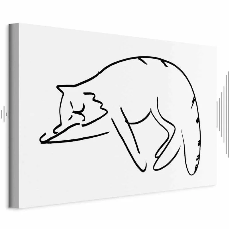 Obraz - Kocie sny (1-częściowy) pionowy - obrazek 1