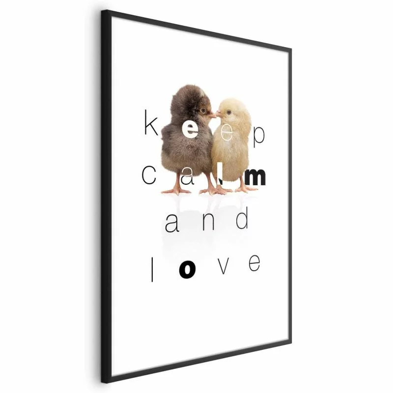 Plakat - Keep Calm and Love - obrazek 1