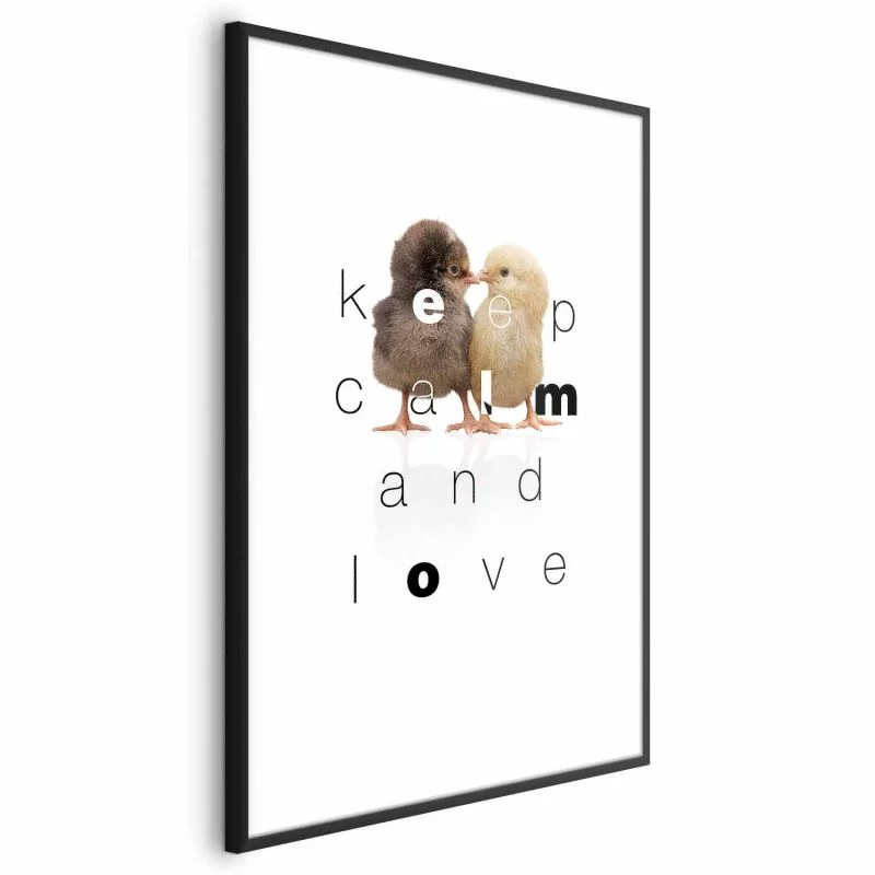 Plakat - Keep Calm and Love - obrazek 1