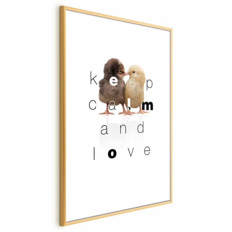 Plakat - Keep Calm and Love - obrazek 1