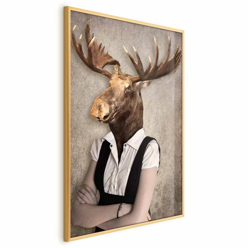 Plakat - Łebski łoś - obrazek 1