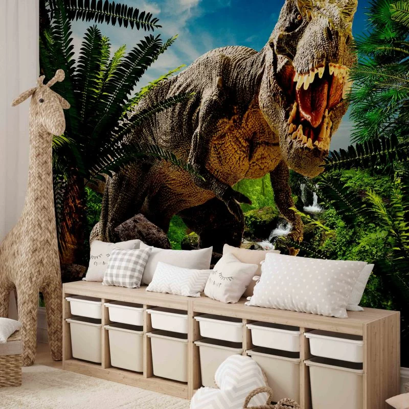 Fototapeta wodoodporna - Wściekły tyranozaur - obrazek 1