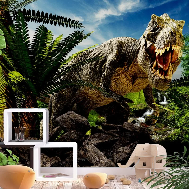 Fototapeta - Wściekły tyranozaur - obrazek 1