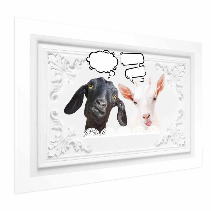 Plakat - Śmieszne kozy - obrazek 1
