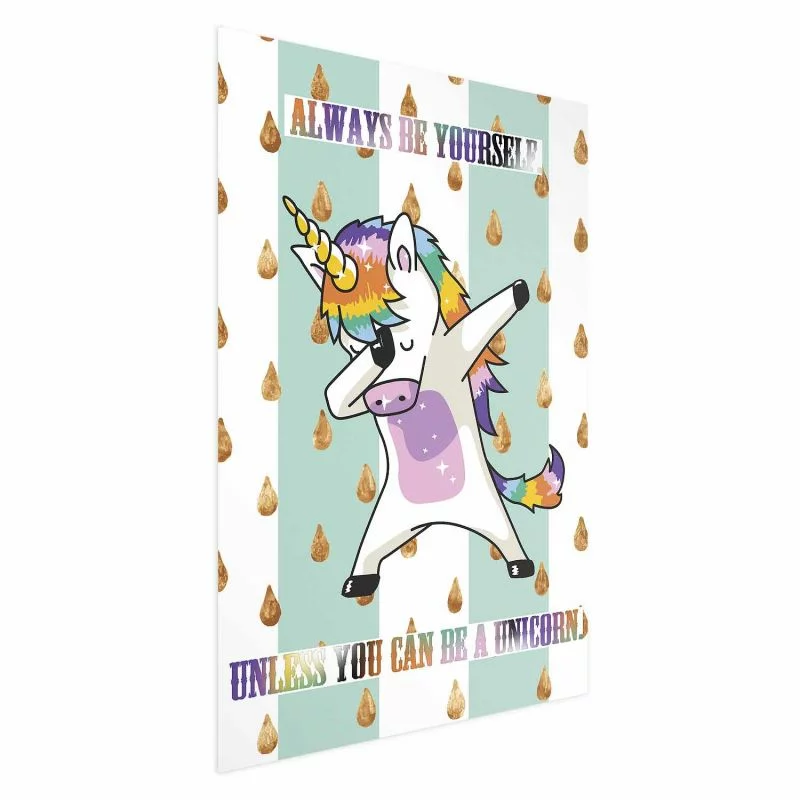 Plakat - Always be yourself - obrazek 1