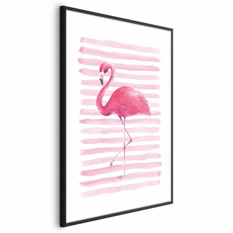 Plakat - Flaming i paski - obrazek 1