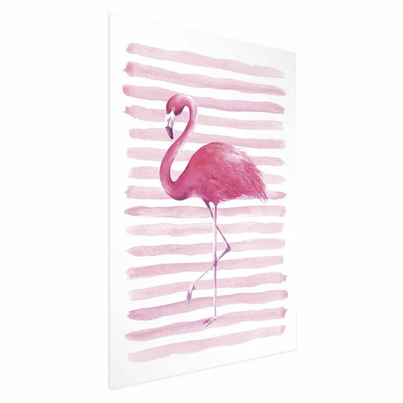 Plakat - Flaming i paski - obrazek 1