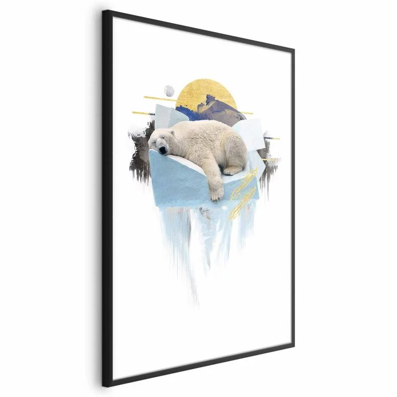 Plakat - Niedźwiedź polarny - obrazek 1