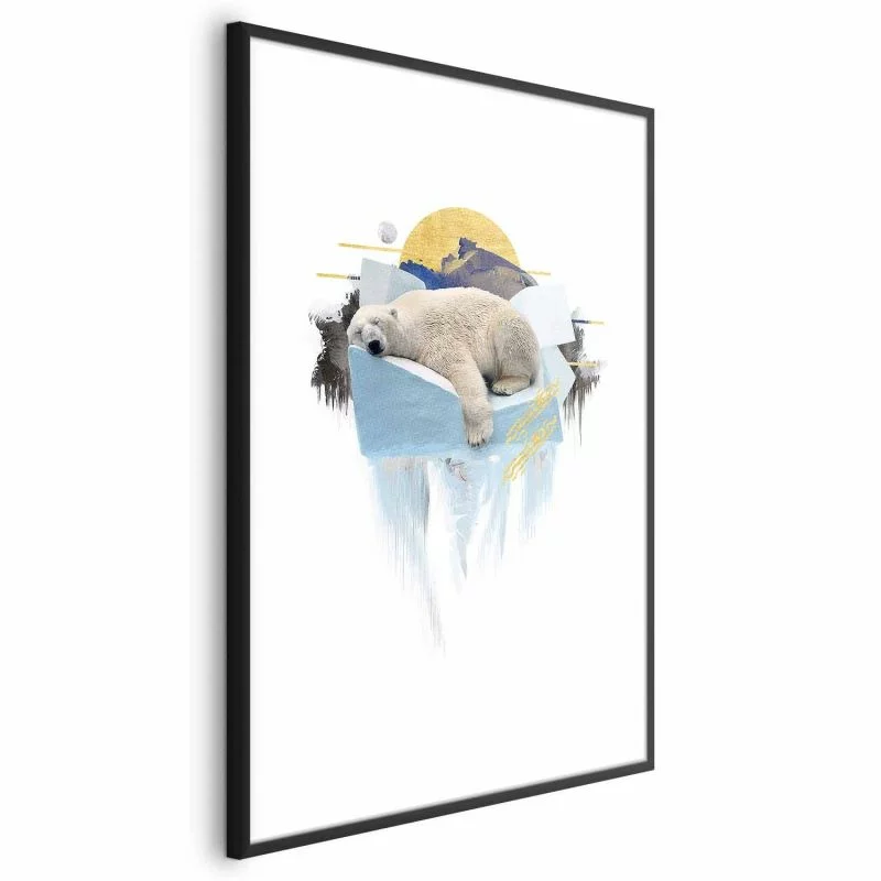 Plakat - Niedźwiedź polarny - obrazek 1