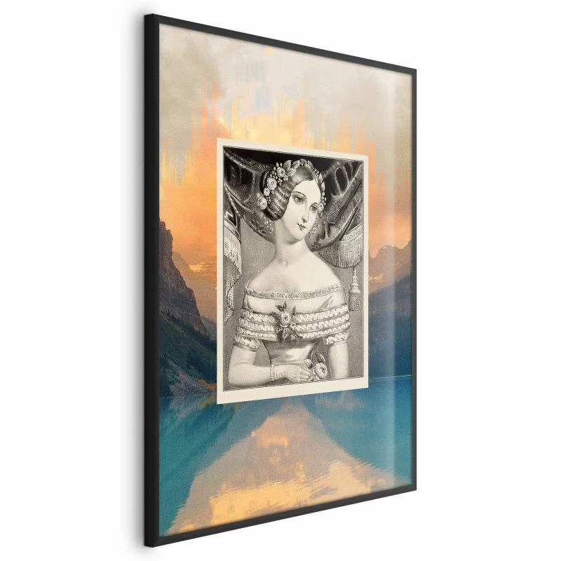 Plakat - Retro portret - obrazek 1