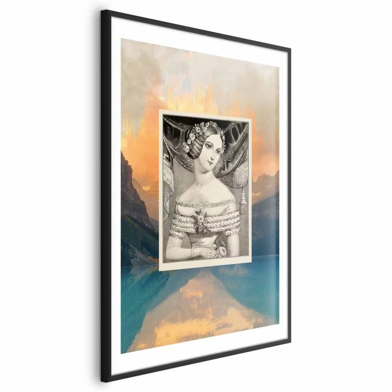 Plakat - Retro portret - obrazek 1