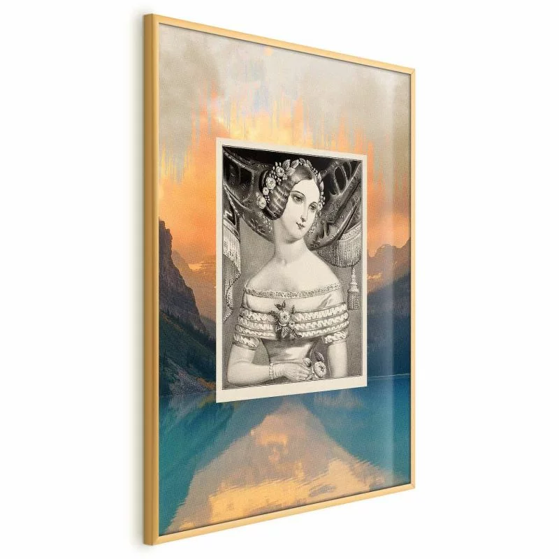Plakat - Retro portret - obrazek 1