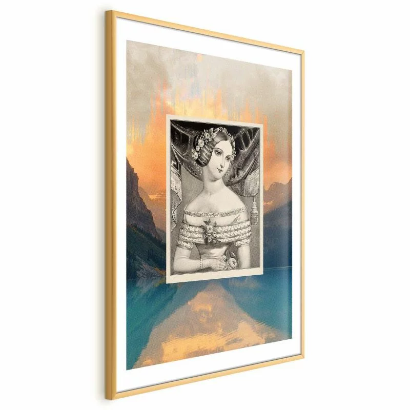 Plakat - Retro portret - obrazek 1