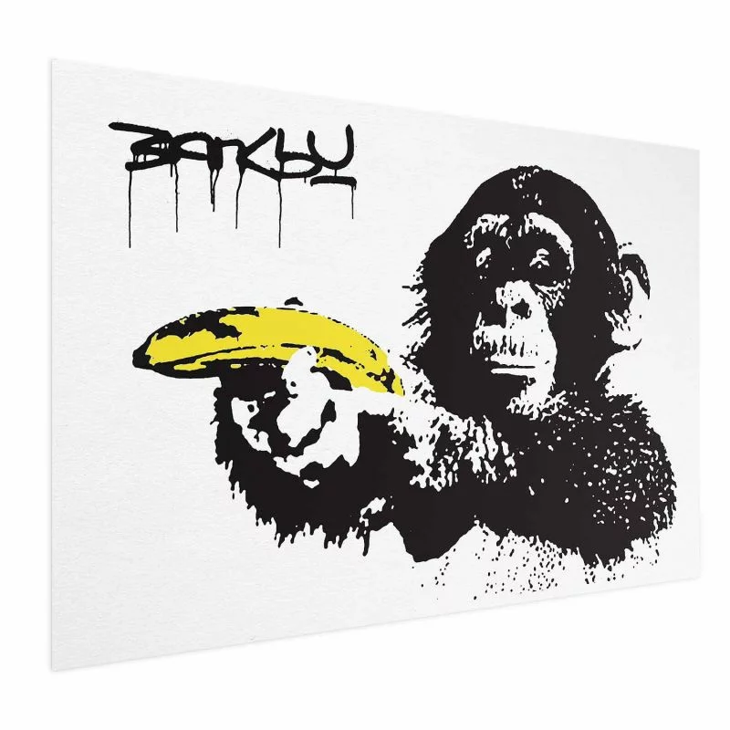 Plakat - Bananowy pistolet - obrazek 1