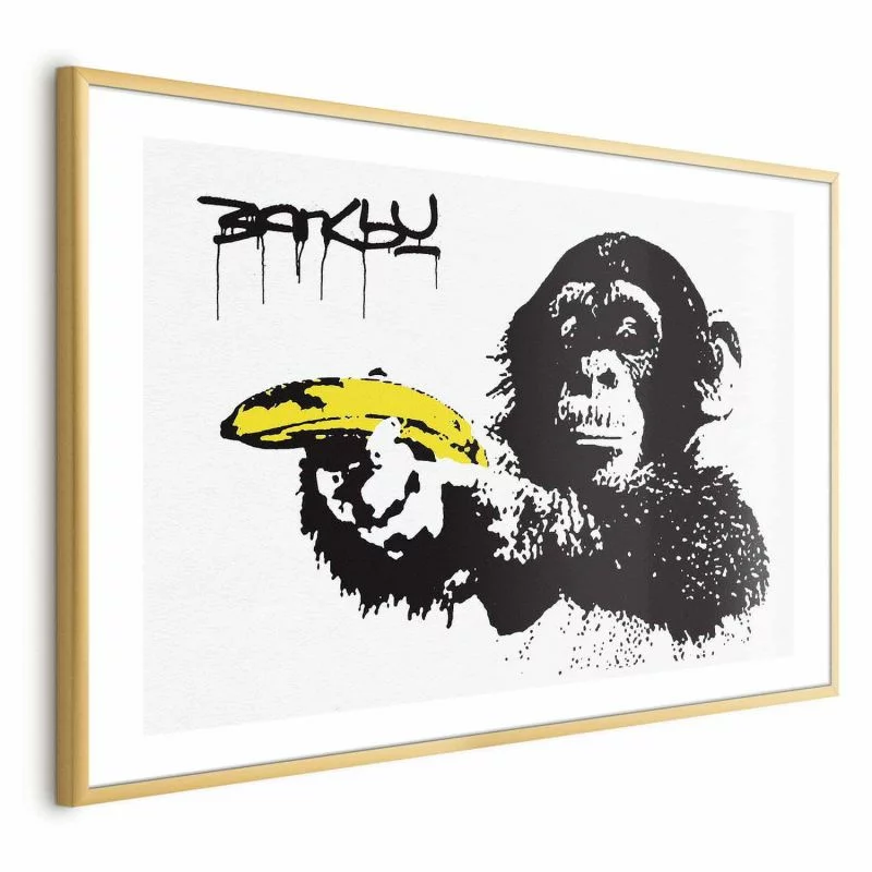 Plakat - Bananowy pistolet - obrazek 1