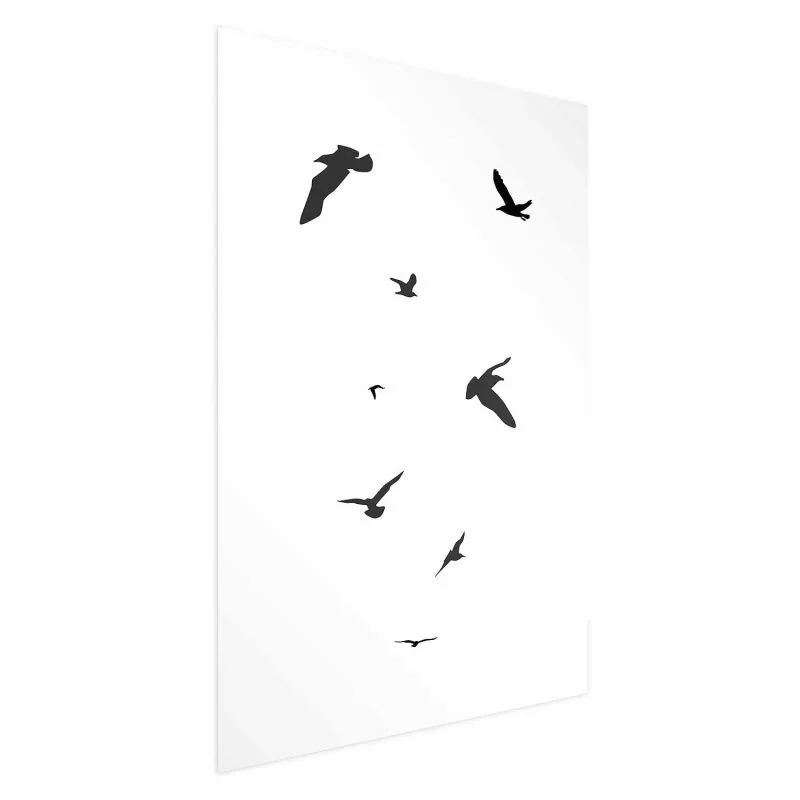Plakat - Wieczorny lot - obrazek 1