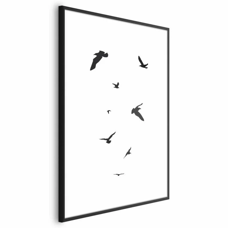 Plakat - Wieczorny lot - obrazek 1