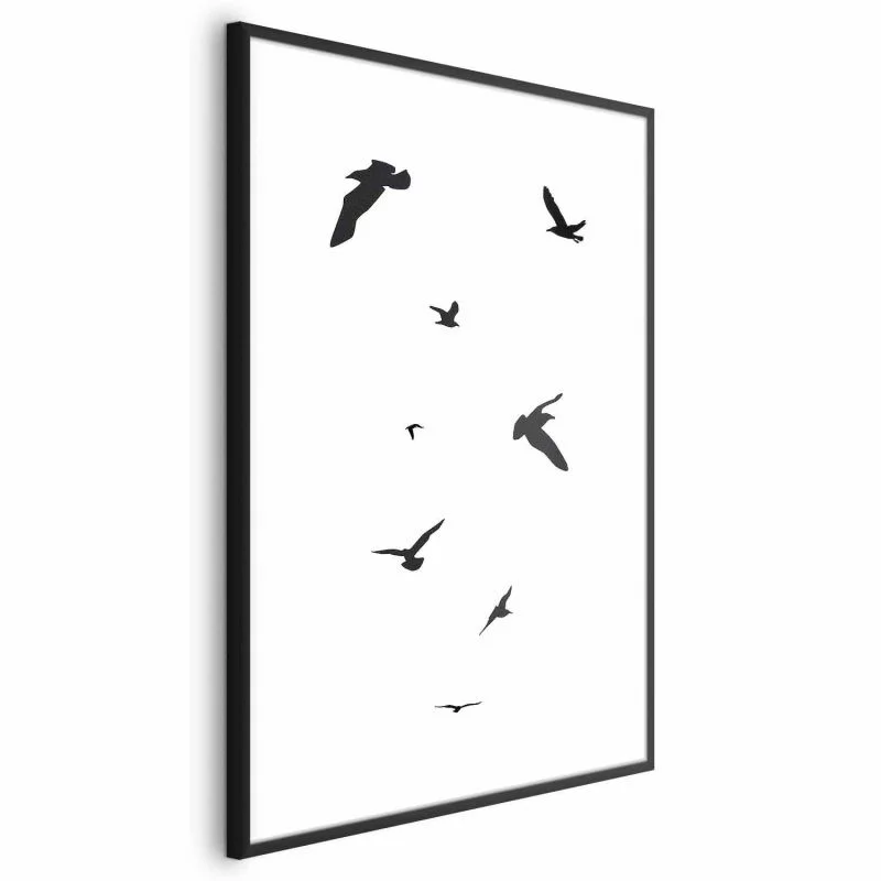 Plakat - Wieczorny lot - obrazek 1