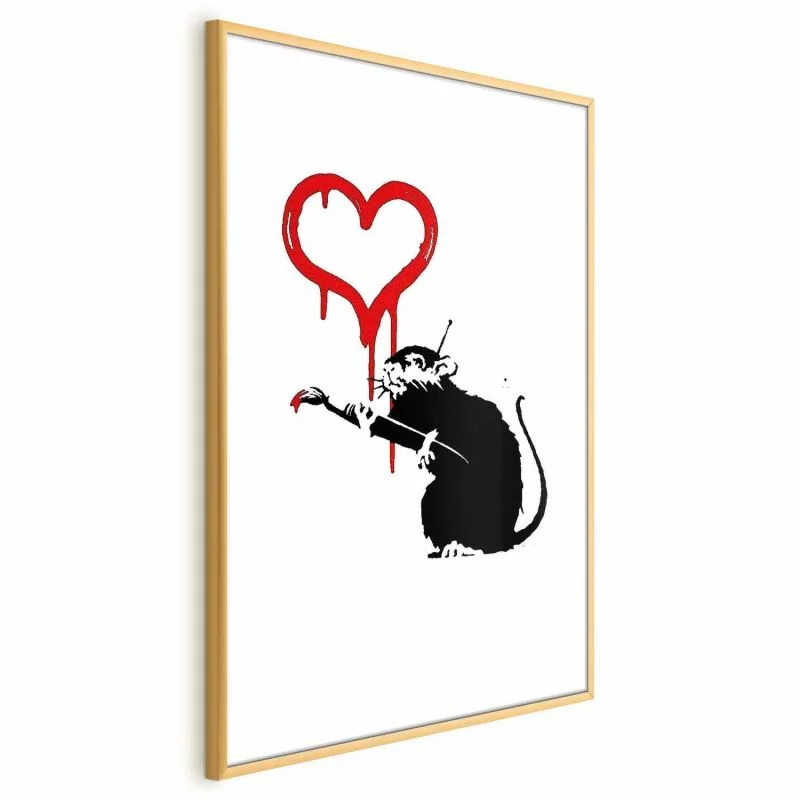 Plakat - Love Rat - obrazek 1