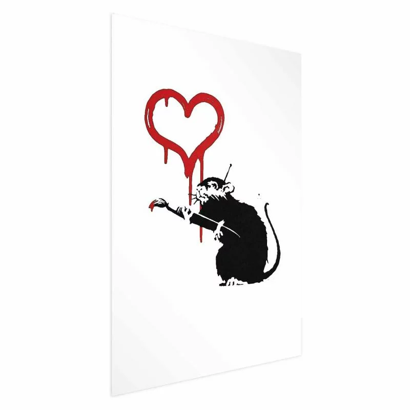 Plakat - Love Rat - obrazek 1