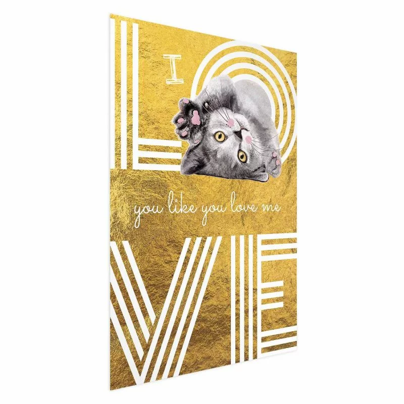 Plakat - I Love You like You Love Me - obrazek 1