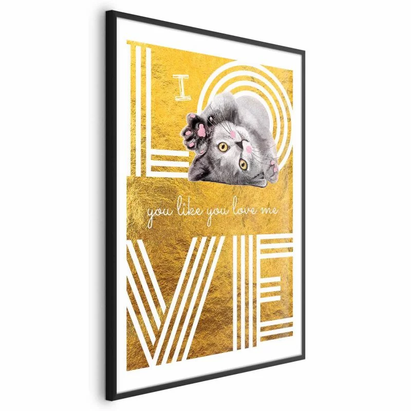 Plakat - I Love You like You Love Me - obrazek 1