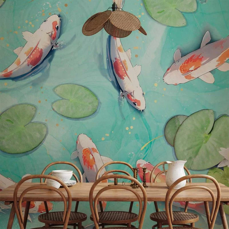 Fototapeta - Staw w Japonii - obrazek 1