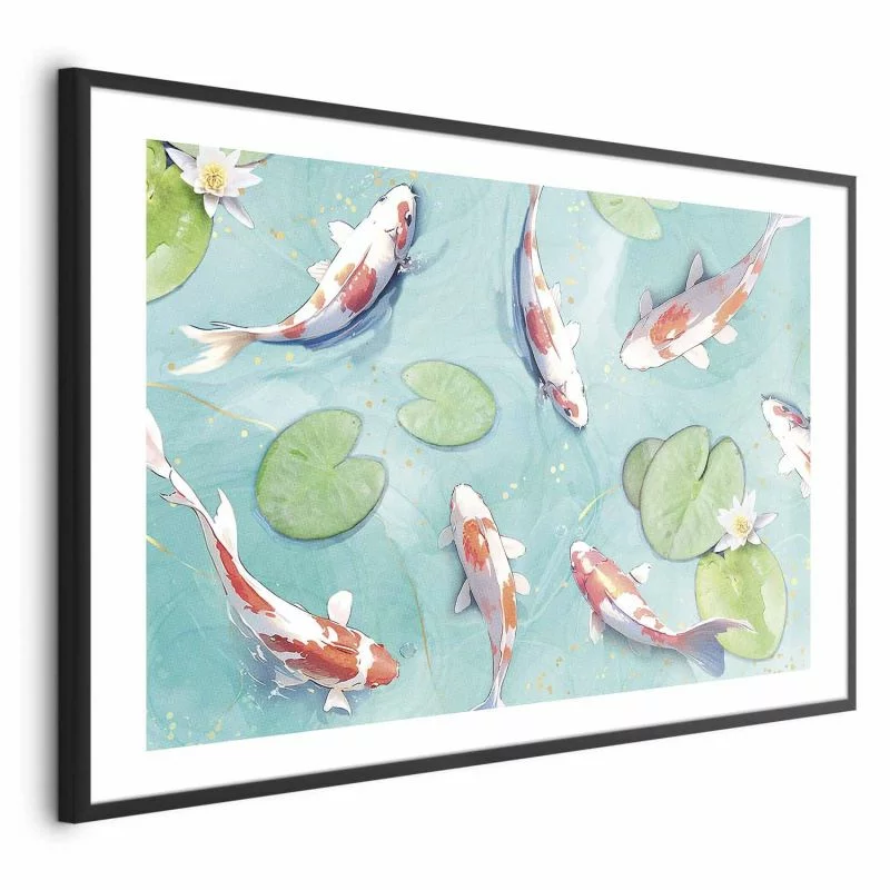 Plakat - Staw w Japonii - obrazek 1