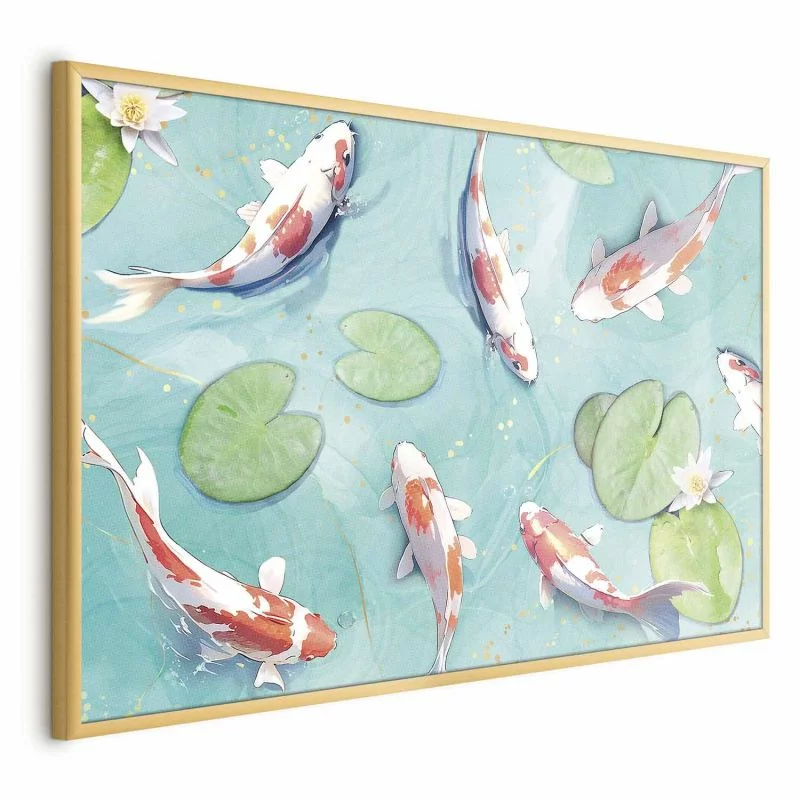 Plakat - Staw w Japonii - obrazek 1