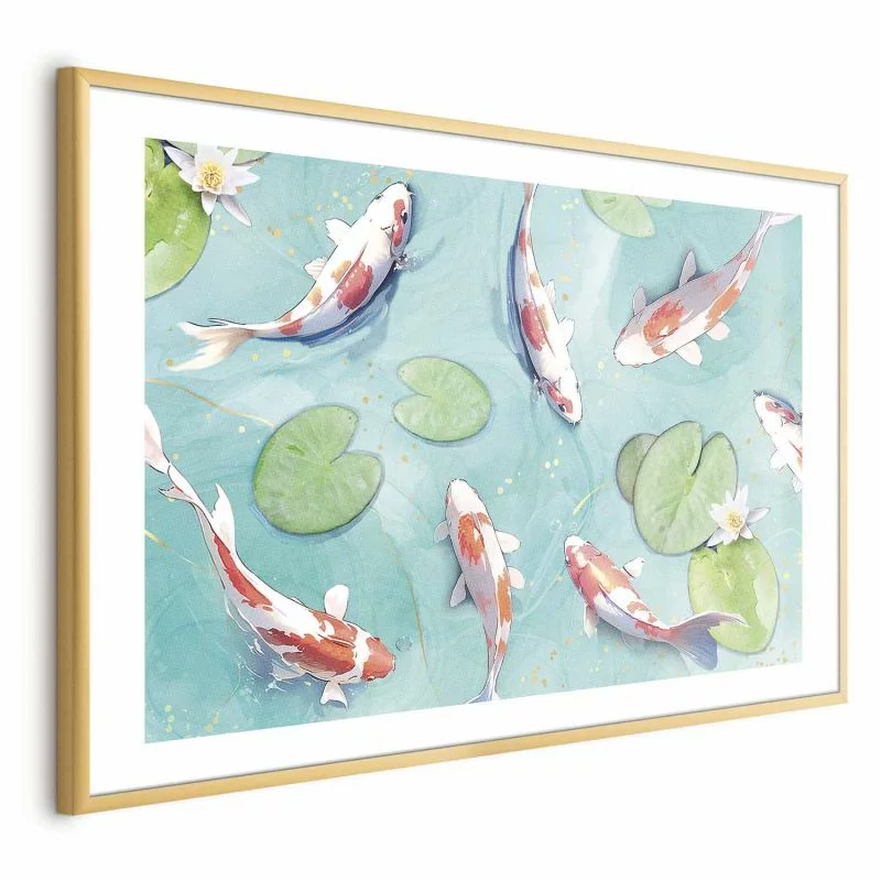 Plakat - Staw w Japonii - obrazek 1