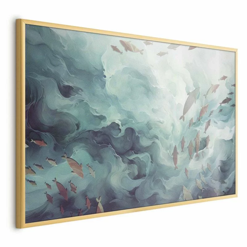 Plakat - Ryby w oceanie - obrazek 1